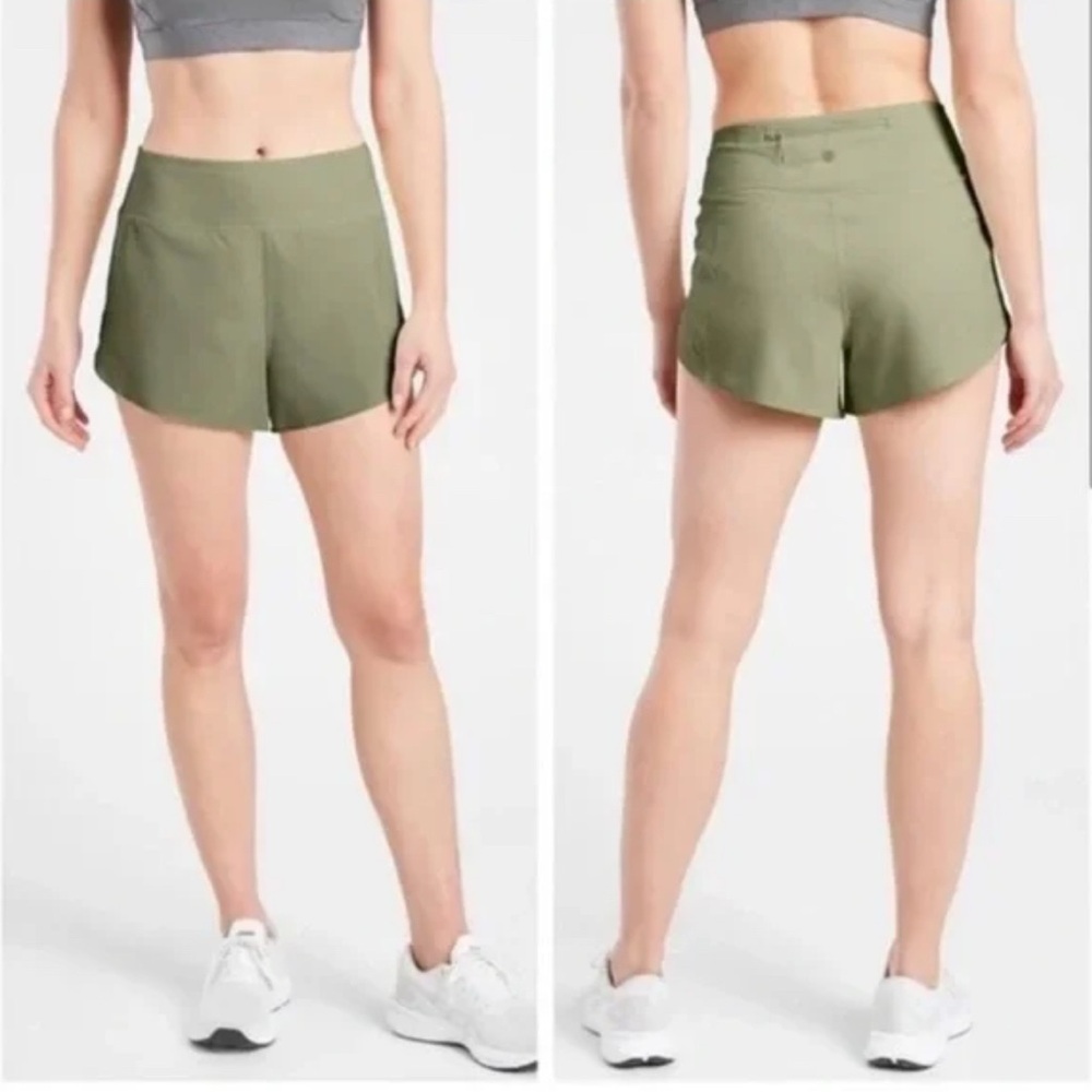 Athleta running shorts